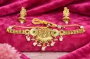 Radha Krishna Temple Choker Set
