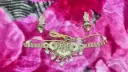 Radha Krishna Temple Choker Set