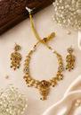 Aarohi Antique Gold Necklace