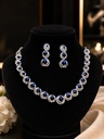 Neelam Glow Circular Motif Jewelry Set