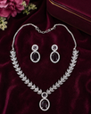 Royal Drop CZ Necklace Set